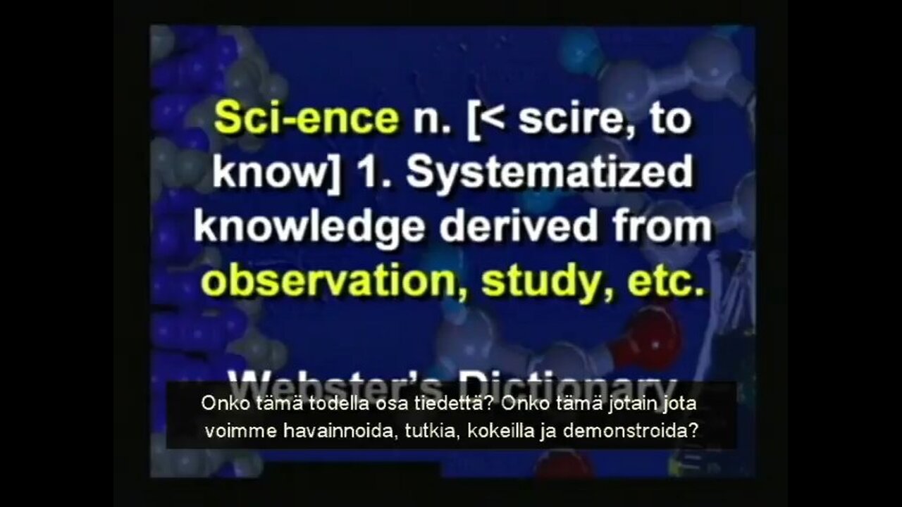 Dr Hovind Sem1 - "Maapallon ikä" - FI Suomi