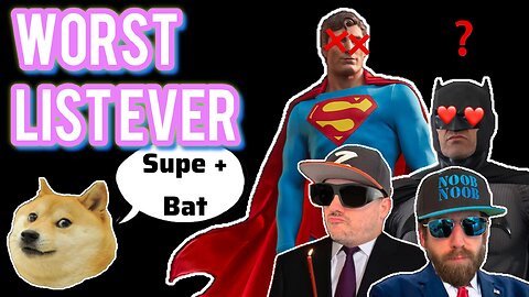 Batman and Superman Movies Ranked | Worst List EVER