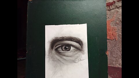 Realistic eye drawing