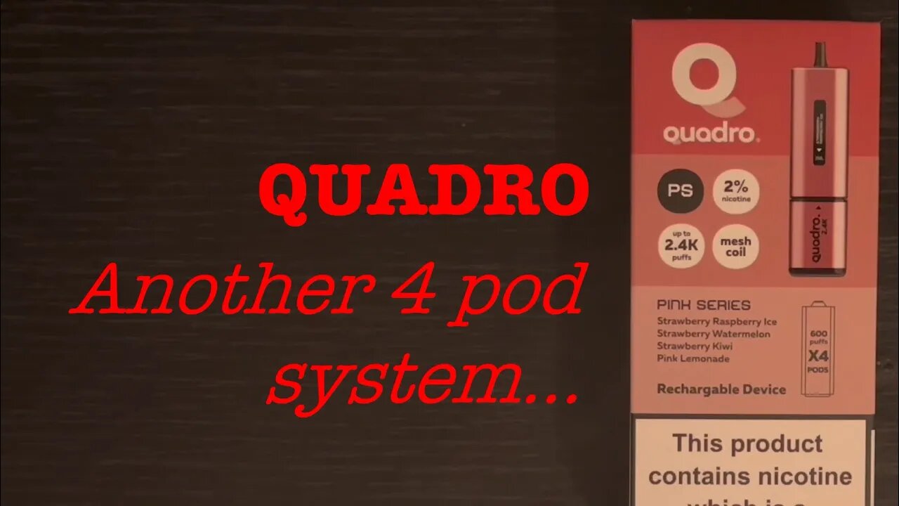 The Quadro 4 pod system: Unboxing & initial review