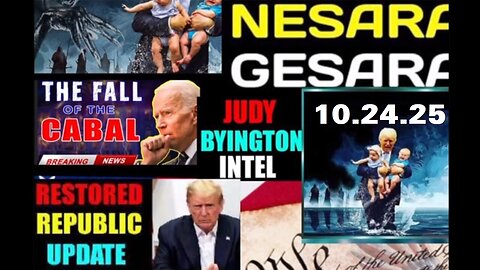 WTPN PATRIOT~ Situation Update 10/24/25 ~ Restored Republic > SGAnon - Q+ White Hats Intel