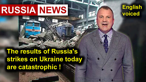 The results of Russia's strikes on Ukraine today are catastrophic!