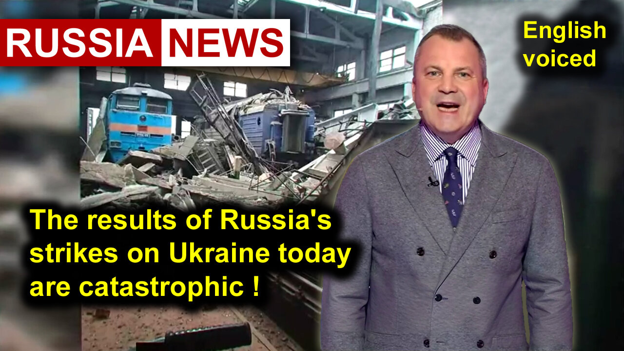 The results of Russia's strikes on Ukraine today are catastrophic!