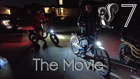 The Official Skunk Works 7 Night Time Electric Bike Ride Movie - Buena Park / La Palma CA