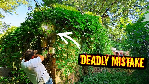 This DEADLY MISTAKE Could Have KILLED Me while I was cleaning this Yard for FREE!