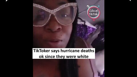 TikToker says flood victims deserved it because they were white