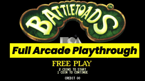 Battletoads Arcade Full Playthrough