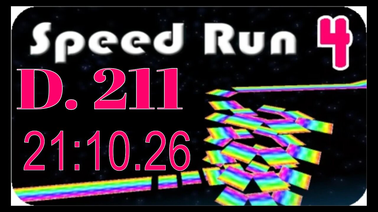 Roblox Speed Run 4: 45 Classic Levels No Major Skips in 21:10.26