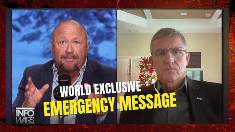 The Alex Jones Show | General Flynn Issues Emergency Message To President Trump & Americans!
