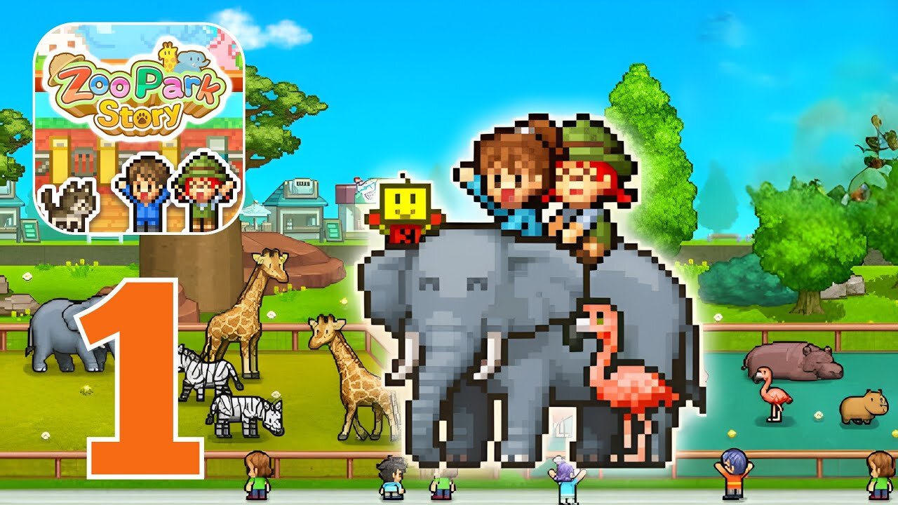 Zoo Park Story - Gameplay Walkthrough | Part 1 (Android, iOS)