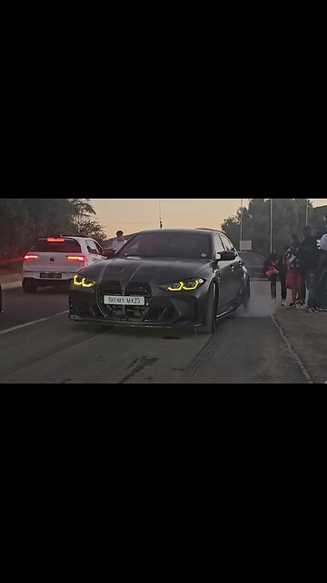 BMW G80 M3 Burnout
