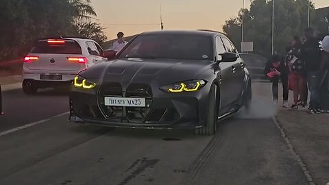 BMW G80 M3 Burnout