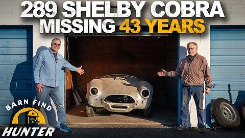 The LAST 289 Shelby Cobra To be Discovered Was Missing For 43 Years, Until NOW! | Barn Find Hunter