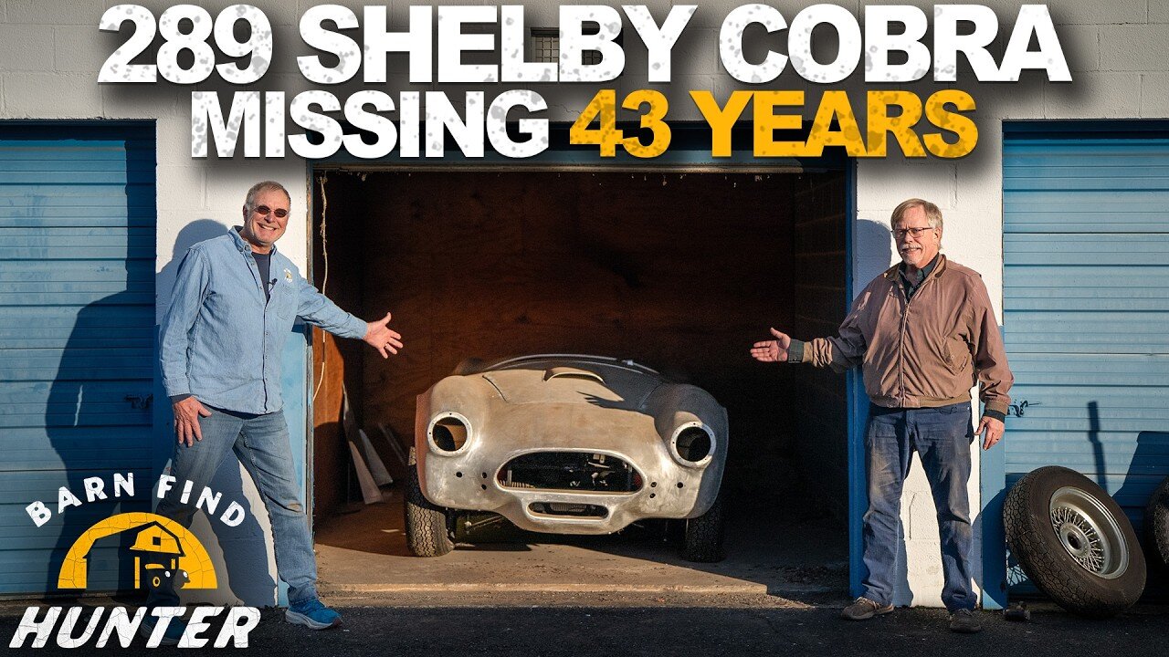 The LAST 289 Shelby Cobra To be Discovered Was Missing For 43 Years, Until NOW! | Barn Find Hunter