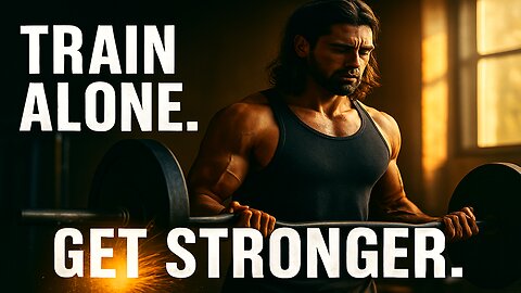 How to Get Stronger Without a Trainer — Build Muscle Alone Like a Savage