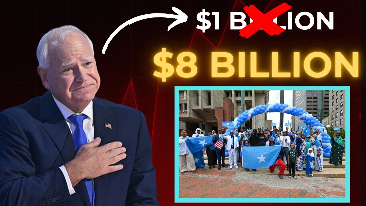 EXPOSED: The $8 BILLION Somali Fraud Network Tim Walz FAILED to Stop