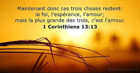 1 Corinthiens Chapitre 12 et 13