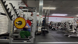 BACK SQUATS 152.5KG/336LBs for 5 Reps