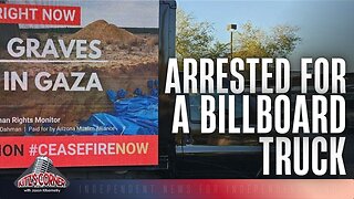 Washington DC Man Driving Gaza Awareness Truck ARRESTED by ICE!