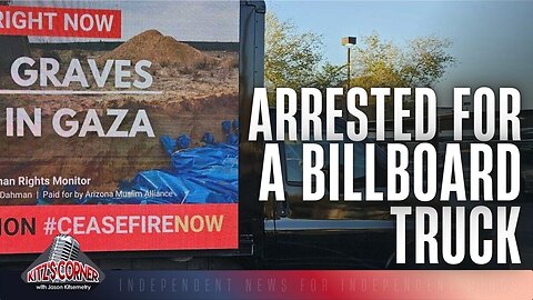 Washington DC Man Driving Gaza Awareness Truck ARRESTED by ICE!