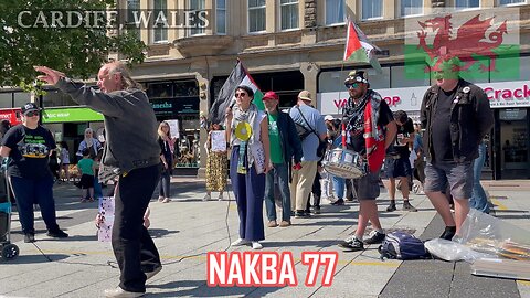 77th Anniversary of The NAKBA, Canal Quarter Cardiff Wales