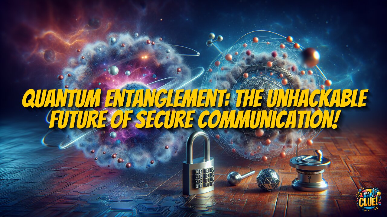 Quantum Entanglement: The Unhackable Future of Secure Communication!