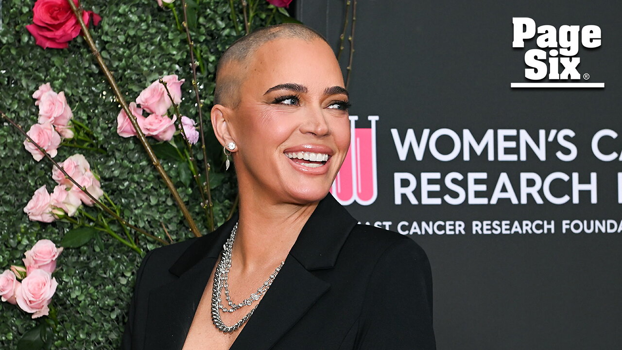 Teddi Mellencamp reveals brain surgery scars on red carpet after giving 'exciting' update on cancer battle