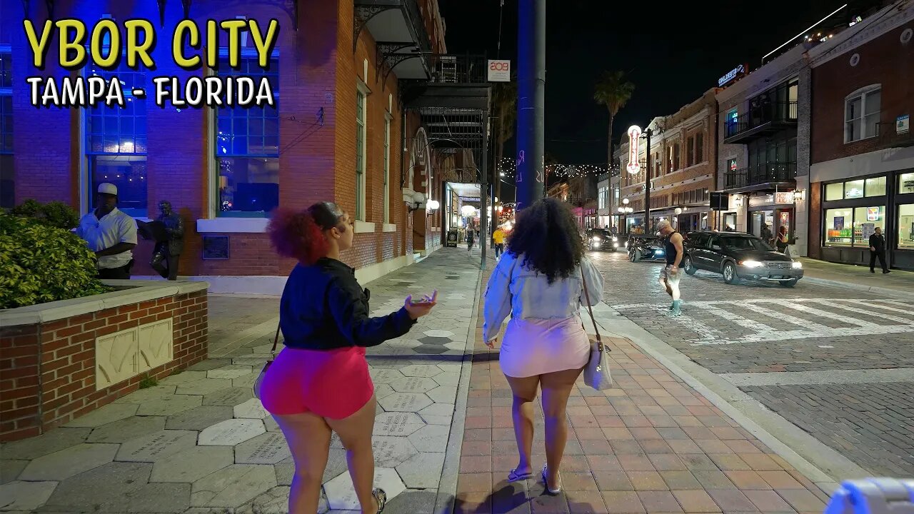 Ybor City at Night - Tampa Florida