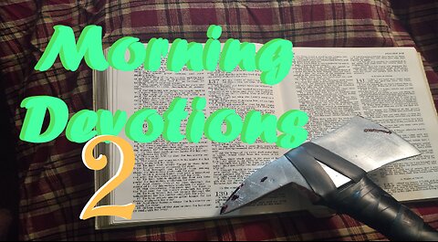 Morning Devotions 2