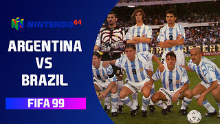 ¡FIFA 99 | ARGENTINA VS BRAZIL!