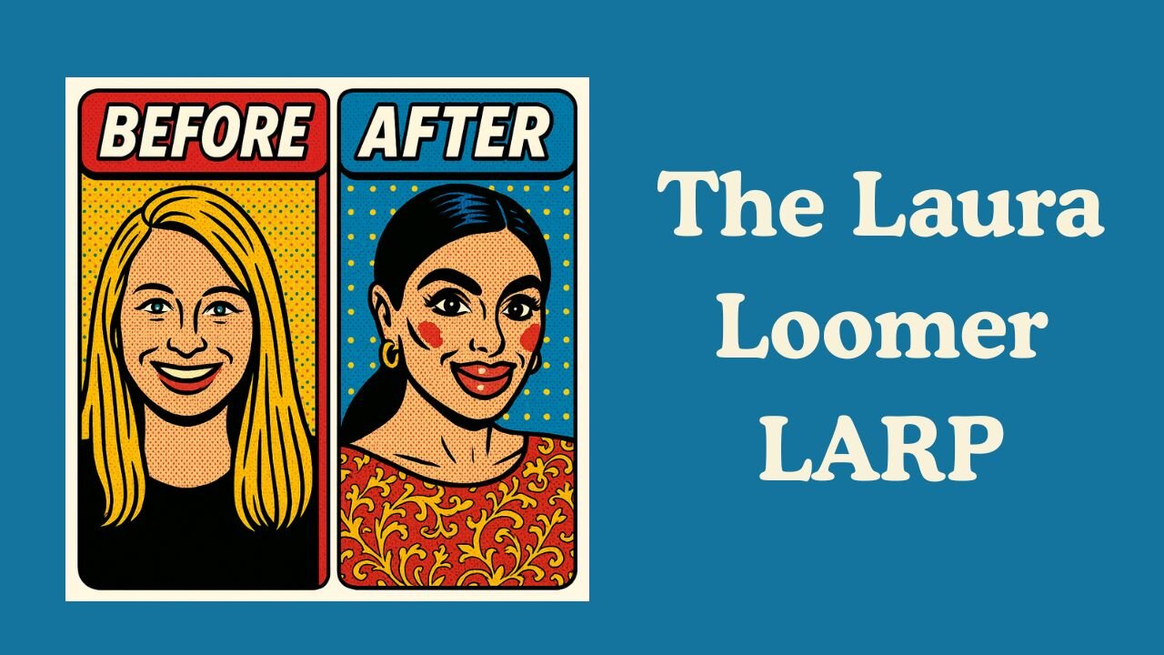The Laura Loomer Larp - Before & After Qatar