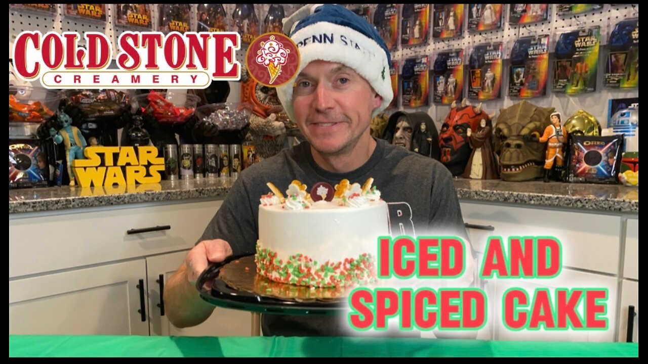 Cold Stone Iced and Spiced Ice Cream Cake