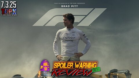 F1 (2025) 🚨SPOILER WARNING🚨Review LIVE | 7.3.25