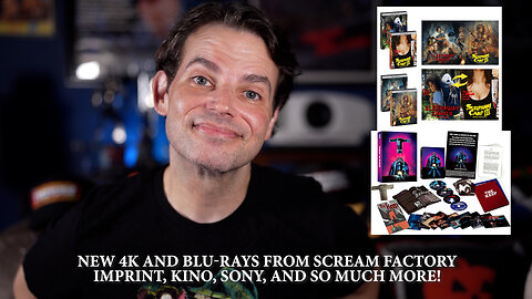 NEWS: 4K and Blu-rays Coming From Scream Factory, Imprint, Kino, Sony, And So Much More!