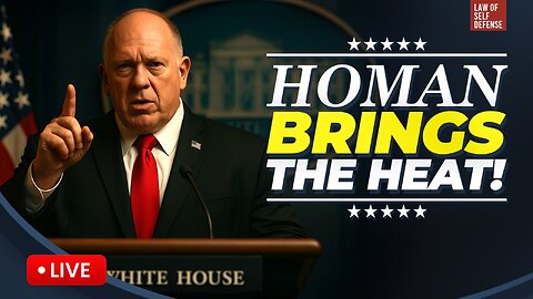 Homan Brings HEAT; Judge “Diner” Dugan Suspended; DOJ Self-Cleanse; Trump LEO EO!