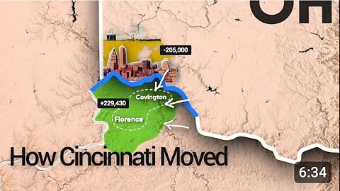 Why Cincinnati Left Ohio for Kentucky