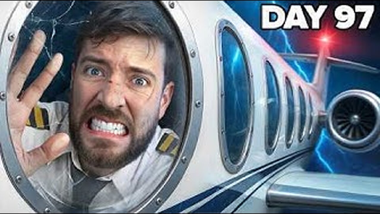 Survive 100 Days Trapped In A Private Jet, Keep It
