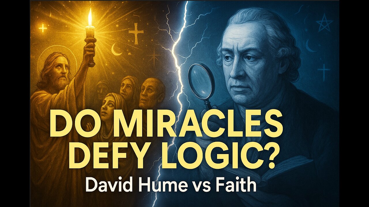 Do Miracles Defy Logic? #David Hume’s Timeless Challenge to Faith and Superstition