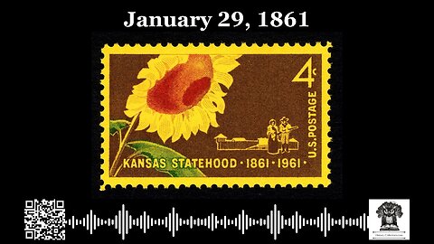 #OnThisDay January 29, 1861: Bleeding Kansas Statehood