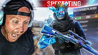 SPECTATING THE #1 KAR98 PLAYER IN VERDANSK