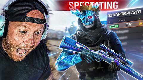 SPECTATING THE #1 KAR98 PLAYER IN VERDANSK