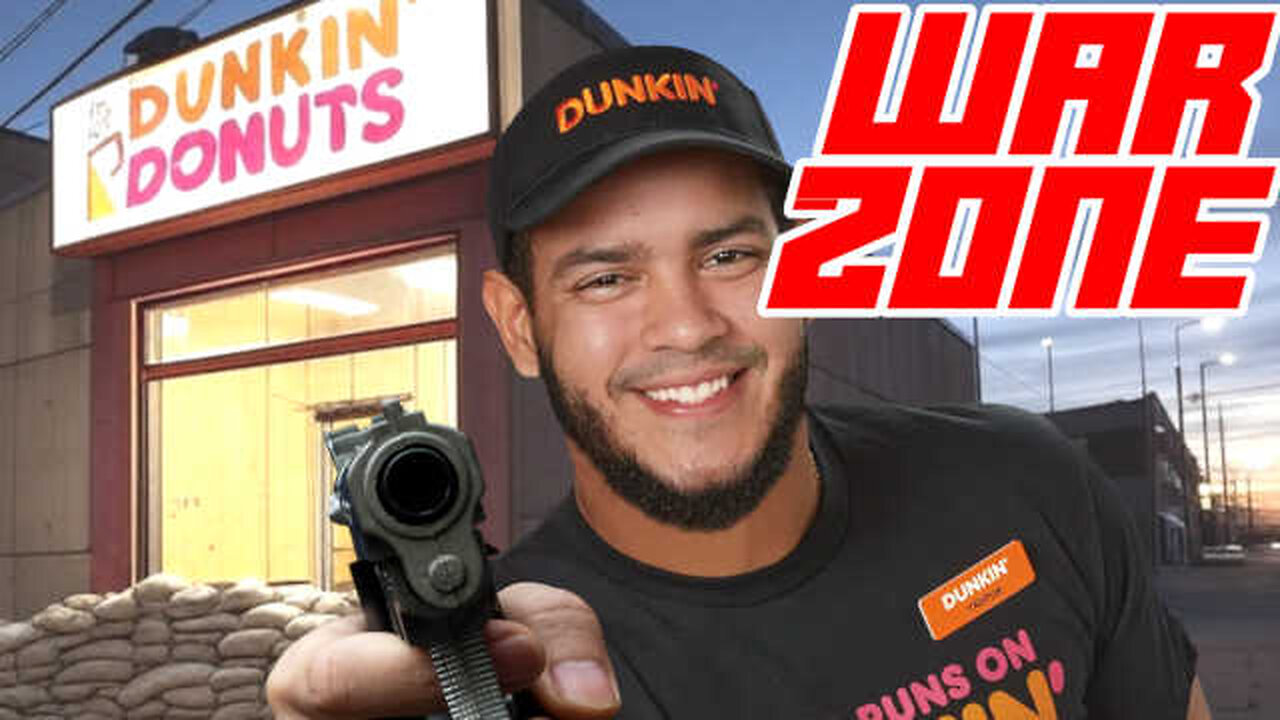 Dunkin Donuts in Chicago Puts Everything Behind Bullet Proof Glass