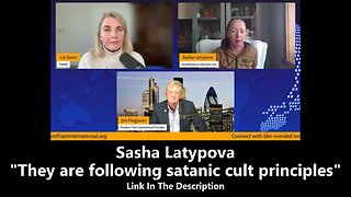 Sasha Latypova - They are following...satanic cult principles.