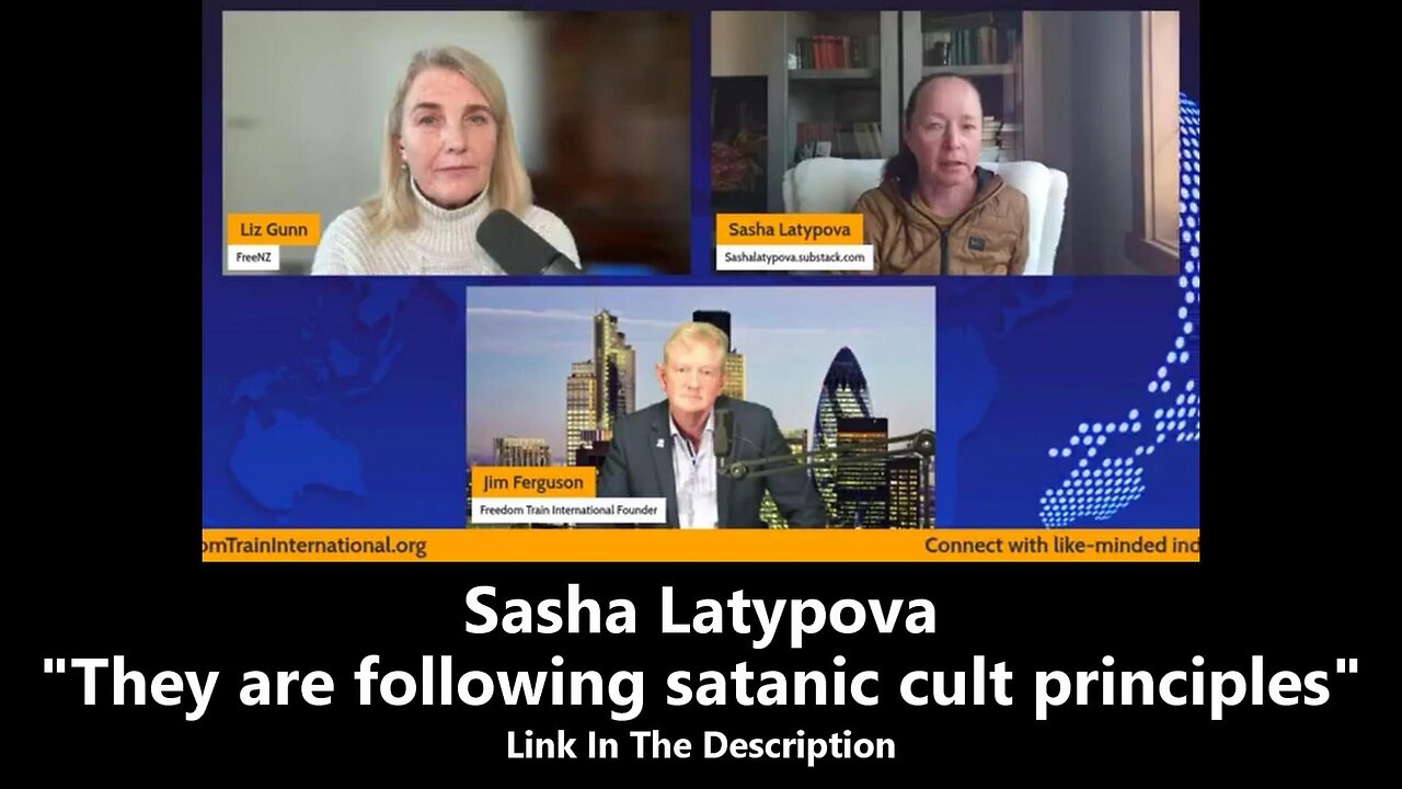 Sasha Latypova - They are following...satanic cult principles.