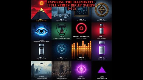 EXPOSING THE ILLUMINATI - FULL SERIES RECAP (Parts 1-12)