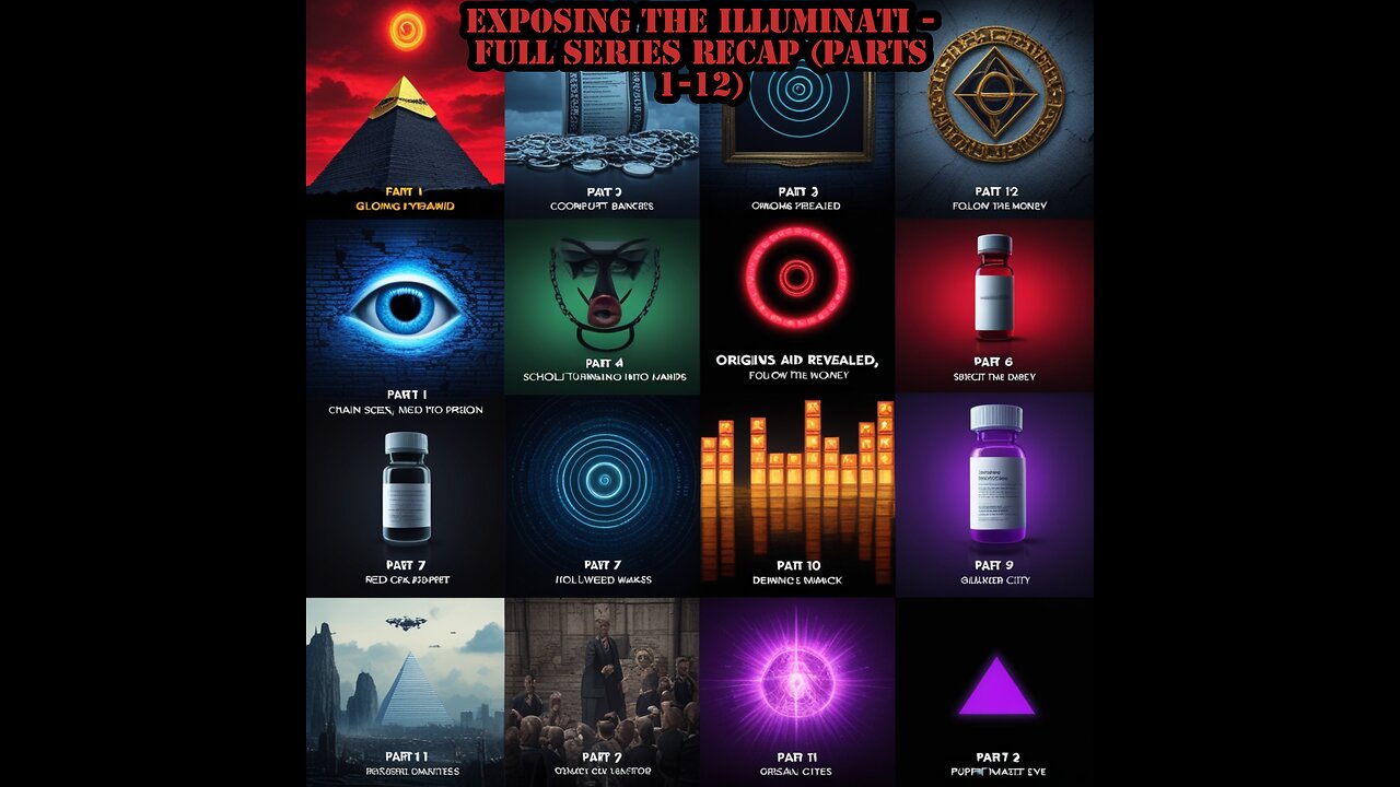 EXPOSING THE ILLUMINATI - FULL SERIES RECAP (Parts 1-12)
