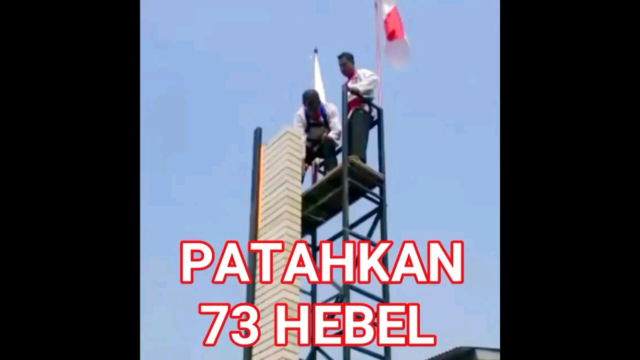 "Merpati Putih Power Test: Breaking 100 Stacked Bricks!"