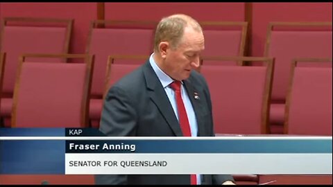 Fraser Anning on Anti White Racism (2018)