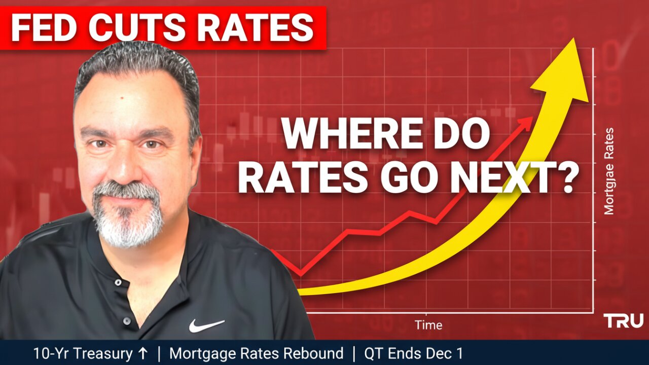 The Weird Connection Between Fed Rate Cuts and RISING Mortgage Rates