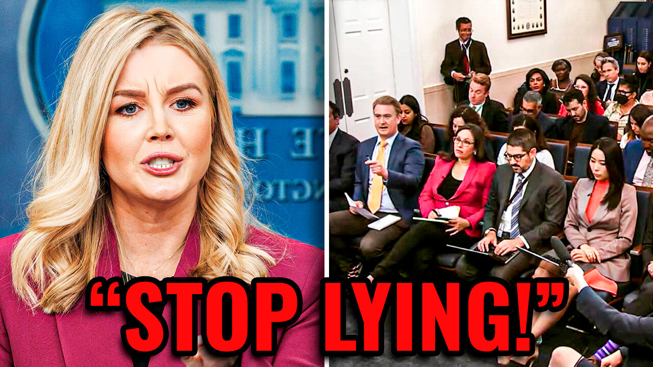 Karoline Leavitt BLASTS Woke Media And They PANIC